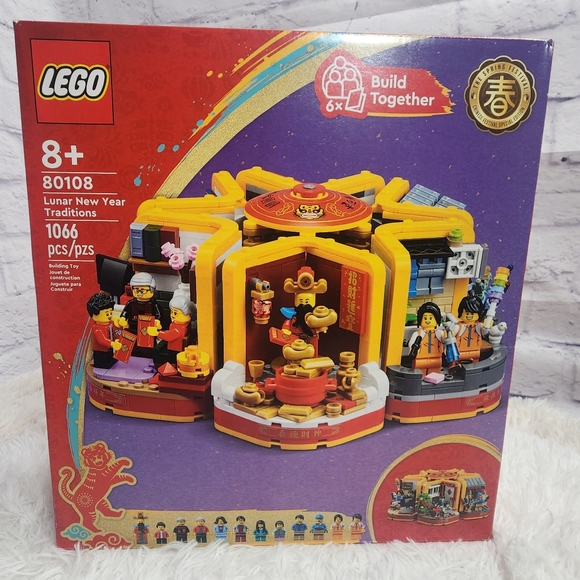LEGO Lunar New Year Traditions 80108 Building Kit-1066 Pieces/ New in box - Picture 3 of 8